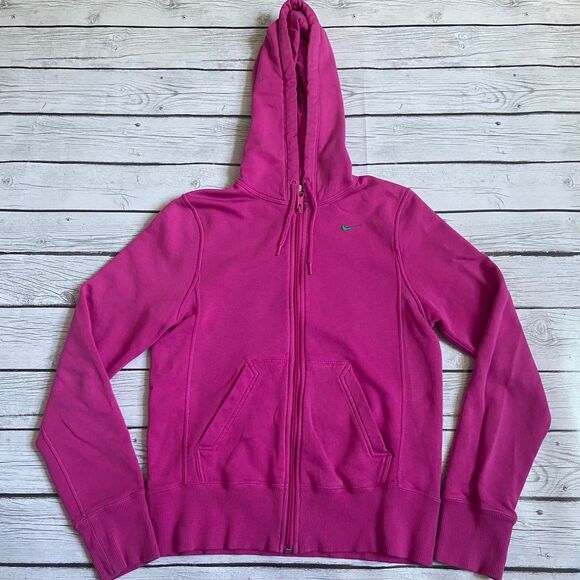Vintage Nike Zip Up Hoodie - Picture 2 of 8